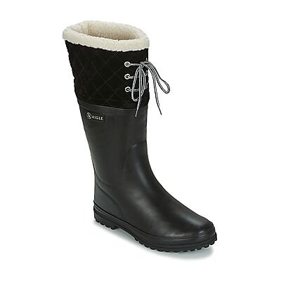 Bottes neige Aigle POLKA GIBOULEE Noir 36,37,38,41 Dames Bottes neige Aigle POLKA GIBOULEE Noir 36,37,38,41 Dames