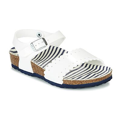 Sandales plates BIRKENSTOCK RISA Blanc 24,26,30 Meisjes Sandales plates BIRKENSTOCK RISA Blanc 24,26,30 Meisjes