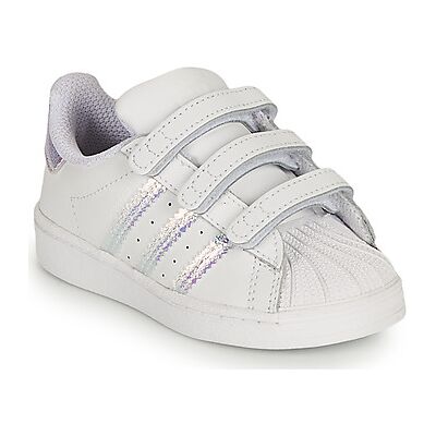 Baskets basses enfant adidas SUPERSTAR CF I Blanc 21,22,24 Meisjes Baskets basses enfant adidas SUPERSTAR CF I Blanc 21,22,24 Meisjes