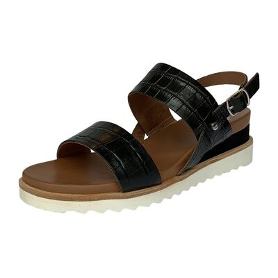 Sandales compensées Ara - Noir 36,38,39,40 Dames Sandales compensées Ara - Noir 36,38,39,40 Dames