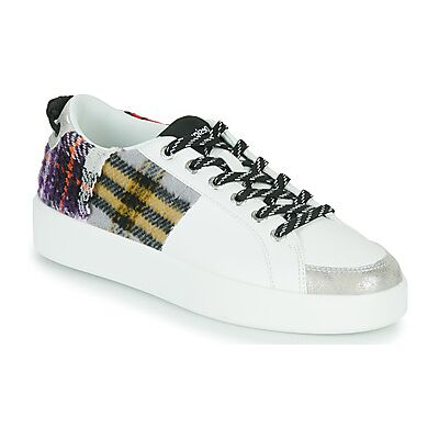 Baskets basses Desigual FANCY TARTAN Blanc 37,38,39,40 Dames Baskets basses Desigual FANCY TARTAN Blanc 37,38,39,40 Dames