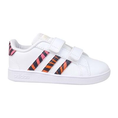 Baskets basses enfant adidas Grand Court Blanc 25 1/2,26,26 1/2 Meisjes Baskets basses enfant adidas Grand Court Blanc 25 1/2,26,26 1/2 Meisjes