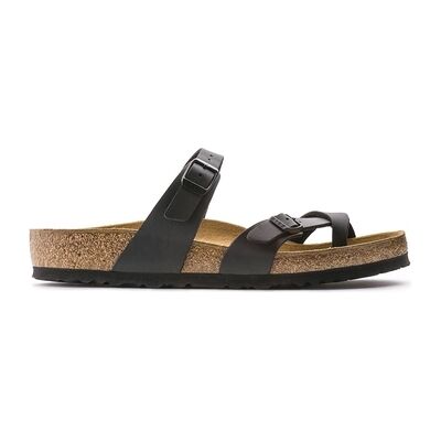 Sandales plates BIRKENSTOCK Mayari Birko-Flor Regular - Black Noir 37,40,41,44 Dames Sandales plates BIRKENSTOCK Mayari Birko-Flor Regular - Black Noir 37,40,41,44 Dames