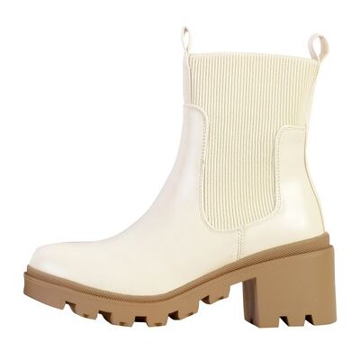 Boots The Divine Factory Boots à Talons Beige 39,40,41 Dames Boots The Divine Factory Boots à Talons Beige 39,40,41 Dames