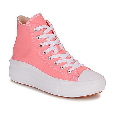 Baskets montantes Converse CHUCK TAYLOR ALL STAR MOVE PLATFORM SEASONAL COLOR-LAWN FLAMINGO Rose 37,38,39,40 Dames Baskets montantes Converse CHUCK TAYLOR ALL STAR MOVE PLATFORM SEASONAL COLOR-LAWN FLAMINGO Rose 37,38,39,40 Dames