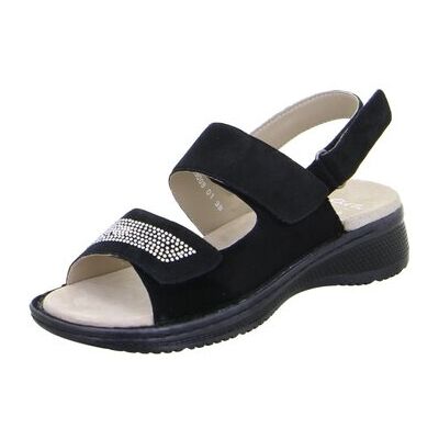 Sandales compensées Ara - Noir 37,38,39,43 Dames Sandales compensées Ara - Noir 37,38,39,43 Dames