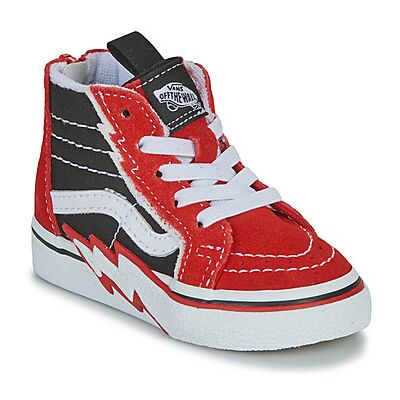 Baskets montantes enfant Vans TD SK8-HI ZIP BOLT Noir 19,20,21,22 Jongens Baskets montantes enfant Vans TD SK8-HI ZIP BOLT Noir 19,20,21,22 Jongens