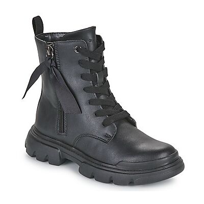 Boots enfant Geox J JUNETTE GIRL G Noir 32,33,35 Meisjes Boots enfant Geox J JUNETTE GIRL G Noir 32,33,35 Meisjes