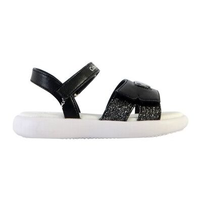 Sandales plates Calvin Klein Jeans Sandales à Scratch Jeans Velcro V3A2-8050 Noir 28,29,30,31,32,33,34 Meisjes Sandales plates Calvin Klein Jeans Sandales à Scratch Jeans Velcro V3A2-8050 Noir 28,29,30,31,32,33,34 Meisjes
