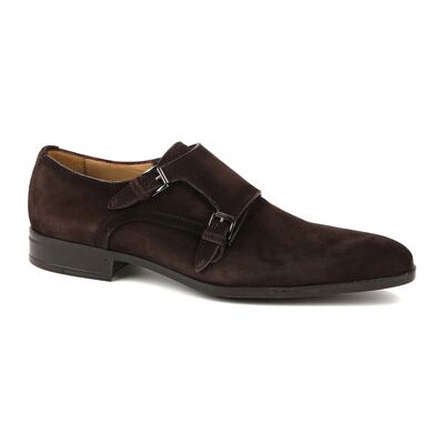 Bottes plates Giorgio Chaussures Amalfi Double Boucle Daim Marron Marron 41,42,44 Heren Bottes plates Giorgio Chaussures Amalfi Double Boucle Daim Marron Marron 41,42,44 Heren
