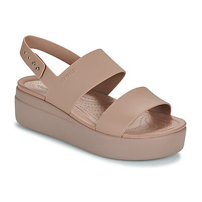 Sandales plates Crocs Brooklyn Low Wedge Beige 36 / 37,37 / 38,38 / 39,39 / 40,41 / 42,42 / 43 Dames Sandales plates Crocs Brooklyn Low Wedge Beige 36 / 37,37 / 38,38 / 39,39 / 40,41 / 42,42 / 43 Dames