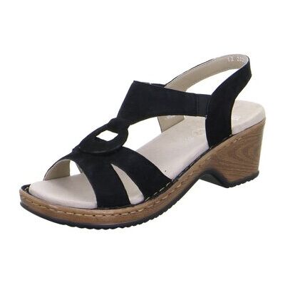 Sandales compensées Ara - Noir 38,39 Dames Sandales compensées Ara - Noir 38,39 Dames