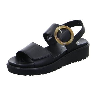 Sandales compensées Ara - Noir 40,42,43 Dames Sandales compensées Ara - Noir 40,42,43 Dames