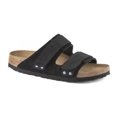 Sandales plates BIRKENSTOCK Uji lenb/leve Noir 36,37 Heren Sandales plates BIRKENSTOCK Uji lenb/leve Noir 36,37 Heren
