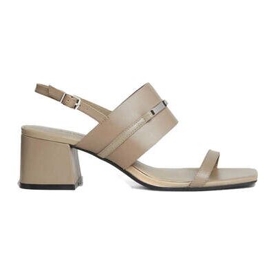Sandales Calvin Klein Jeans heel sandal 45 bar Gris 39,40,41 Dames Sandales Calvin Klein Jeans heel sandal 45 bar Gris 39,40,41 Dames