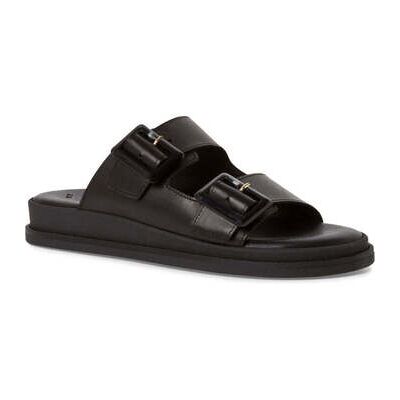 Chaussons Tamaris black leather casual open slippers Noir 36,37,38,39,40,41 Dames Chaussons Tamaris black leather casual open slippers Noir 36,37,38,39,40,41 Dames