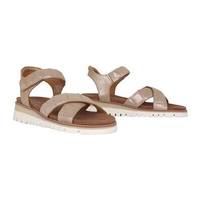 Sandales compensées Ara Kent Beige 37,38,39,40 Dames Sandales compensées Ara Kent Beige 37,38,39,40 Dames