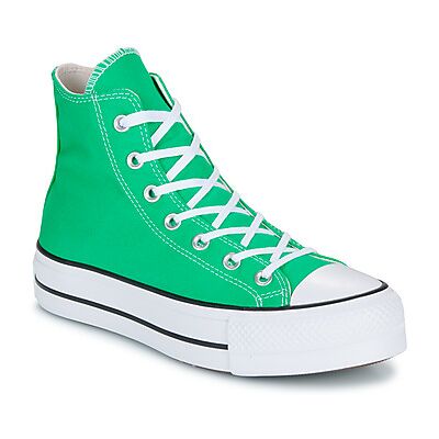 Converse Chuck Taylor All Star Lift Haut Vert - Chaussures Converse Chuck Taylor All Star Lift Haut Vert - Chaussures