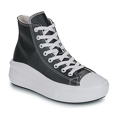 Baskets montantes Converse CHUCK TAYLOR ALL STAR MOVE PLATFORM LEATHER Noir 36,36 1/2,37,37 1/2,38,39,39 1/2,40 Dames Baskets montantes Converse CHUCK TAYLOR ALL STAR MOVE PLATFORM LEATHER Noir 36,36 1/2,37,37 1/2,38,39,39 1/2,40 Dames