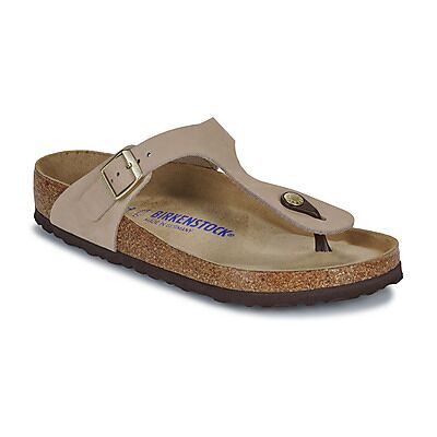Tongs BIRKENSTOCK Gizeh Soft Footbed Beige 36,37,38,39,40,41 Dames Tongs BIRKENSTOCK Gizeh Soft Footbed Beige 36,37,38,39,40,41 Dames
