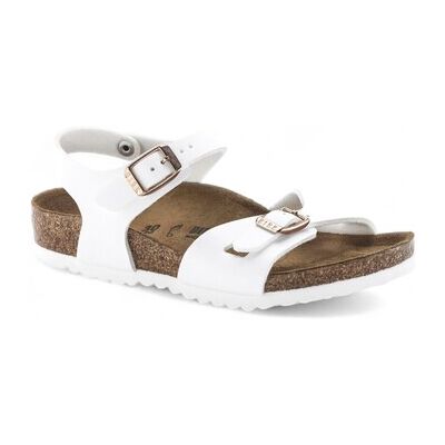 Sandales plates BIRKENSTOCK 1024374WT Blanc 26,29 Meisjes Sandales plates BIRKENSTOCK 1024374WT Blanc 26,29 Meisjes