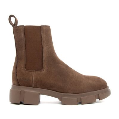Bottes plates D.Co Copenhagen CPH570 WOMAN NABUC CHELSEA BOOT Marron 37,39 Dames Bottes plates D.Co Copenhagen CPH570 WOMAN NABUC CHELSEA BOOT Marron 37,39 Dames
