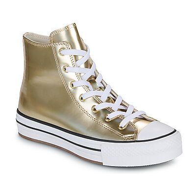 Baskets montantes enfant Converse CHUCK TAYLOR ALL STAR EVA LIFT PLATFORM METALLIC Doré 36,37,37 1/2,38,38 1/2 Meisjes Baskets montantes enfant Converse CHUCK TAYLOR ALL STAR EVA LIFT PLATFORM METALLIC Doré 36,37,37 1/2,38,38 1/2 Meisjes