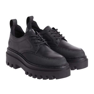 Ballerines Calvin Klein Jeans flatform laceup derby Noir 38,39,40 Dames Ballerines Calvin Klein Jeans flatform laceup derby Noir 38,39,40 Dames