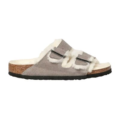 Sandales plates BIRKENSTOCK Sandales Arizona cuir Gris 36,37,38,39,40,41,42,43,44,45,46 Dames Sandales plates BIRKENSTOCK Sandales Arizona cuir Gris 36,37,38,39,40,41,42,43,44,45,46 Dames