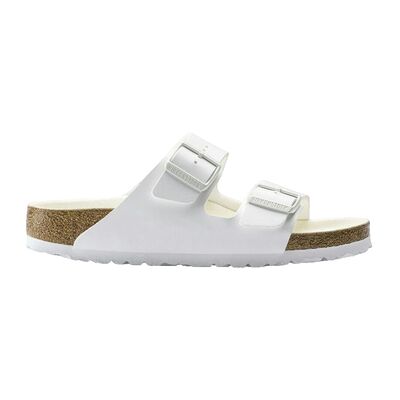 Sandales plates BIRKENSTOCK Sandales Arizona cuir Blanc 42,44,45 Dames Sandales plates BIRKENSTOCK Sandales Arizona cuir Blanc 42,44,45 Dames