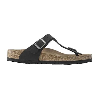 Sandales plates BIRKENSTOCK Sandales Gizeh cuir Noir 36,35 Heren Sandales plates BIRKENSTOCK Sandales Gizeh cuir Noir 36,35 Heren