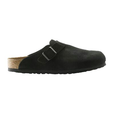 Mules BIRKENSTOCK Mocassins Boston SFB VL daim Noir 36,37,38,39,40,41,42,43,44 Dames Mules BIRKENSTOCK Mocassins Boston SFB VL daim Noir 36,37,38,39,40,41,42,43,44 Dames
