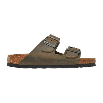 Sandales plates BIRKENSTOCK Sandales Arizona cuir Kaki 36,37,39,41 Dames Sandales plates BIRKENSTOCK Sandales Arizona cuir Kaki 36,37,39,41 Dames