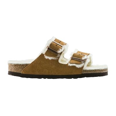 Sandales plates BIRKENSTOCK Sandales Arizona Vl Shearling cuir Marron 36,41,42,43,46,35 Dames Sandales plates BIRKENSTOCK Sandales Arizona Vl Shearling cuir Marron 36,41,42,43,46,35 Dames