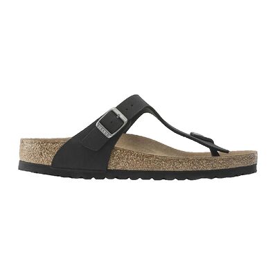 Sandales plates BIRKENSTOCK Sandales Gizeh BS Vegan synthétique Noir 36,37,40,35 Heren Sandales plates BIRKENSTOCK Sandales Gizeh BS Vegan synthétique Noir 36,37,40,35 Heren