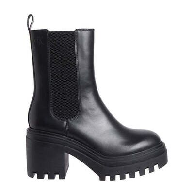 Bottines Calvin Klein Jeans chunky heeled chelsea Noir 39,40,41 Dames Bottines Calvin Klein Jeans chunky heeled chelsea Noir 39,40,41 Dames