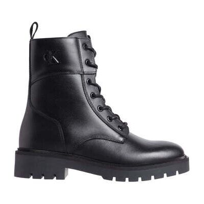 Bottines Calvin Klein Jeans combat boot zip Noir 37,38,41 Dames Bottines Calvin Klein Jeans combat boot zip Noir 37,38,41 Dames