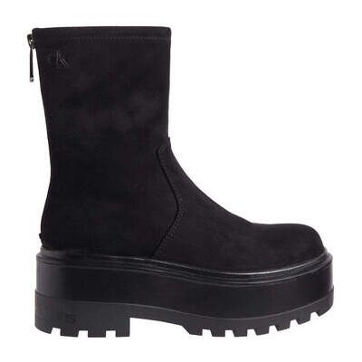 Bottines Calvin Klein Jeans flatform zip booties Noir 36,39,41 Dames Bottines Calvin Klein Jeans flatform zip booties Noir 36,39,41 Dames
