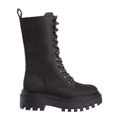 Bottines Calvin Klein Jeans flatform lace up boot Noir 36,37,38,39,40,41 Dames Bottines Calvin Klein Jeans flatform lace up boot Noir 36,37,38,39,40,41 Dames