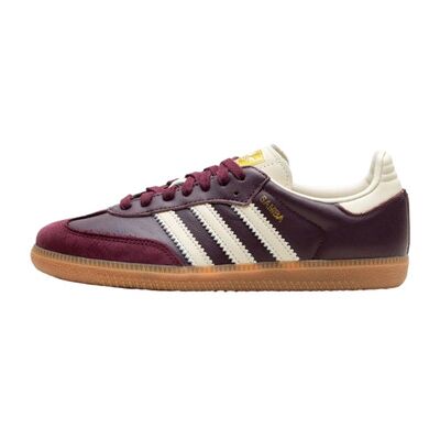 Baskets basses adidas Samba OG Maroon Gold Metallic Marron 36,40,40 2/3,41 1/3,43 1/3 Dames Baskets basses adidas Samba OG Maroon Gold Metallic Marron 36,40,40 2/3,41 1/3,43 1/3 Dames
