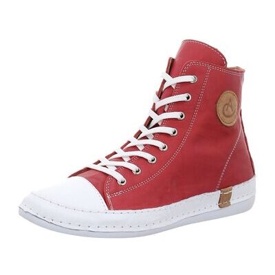 Baskets Andrea Conti - Rouge 36,37,38,39,40 Dames Baskets Andrea Conti - Rouge 36,37,38,39,40 Dames
