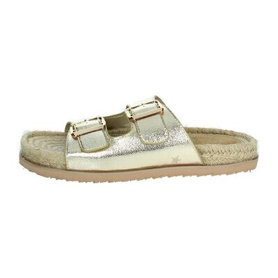 Claquettes Shop Art SASS240766 Doré 36,37,38,39,40 Dames Claquettes Shop Art SASS240766 Doré 36,37,38,39,40 Dames