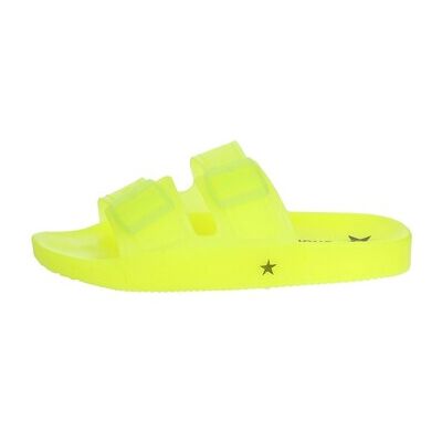 Claquettes Shop Art SASS240763 Jaune 36,37,38,39,40,41 Dames Claquettes Shop Art SASS240763 Jaune 36,37,38,39,40,41 Dames