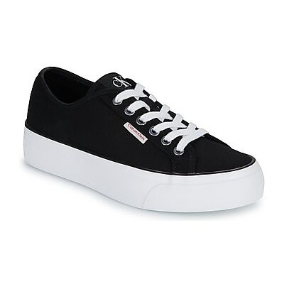 Baskets basses Calvin Klein Jeans VULC FLATFORM CTN LOGO TAG Noir 36,37,38,39,40 Dames Baskets basses Calvin Klein Jeans VULC FLATFORM CTN LOGO TAG Noir 36,37,38,39,40 Dames