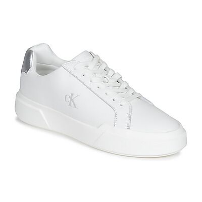 Baskets basses Calvin Klein Jeans CHUNKY CUPSOLE LACEUP LTH MET Blanc 36,37,38,39,40,41 Dames Baskets basses Calvin Klein Jeans CHUNKY CUPSOLE LACEUP LTH MET Blanc 36,37,38,39,40,41 Dames