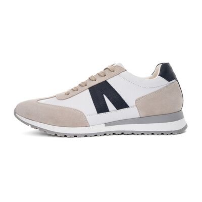 Baskets Ara Baskets GINO Blanc 41,42 Heren Baskets Ara Baskets GINO Blanc 41,42 Heren