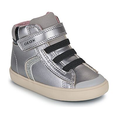 Baskets montantes enfant Geox B GISLI GIRL Argenté 20,21,22 Meisjes Baskets montantes enfant Geox B GISLI GIRL Argenté 20,21,22 Meisjes