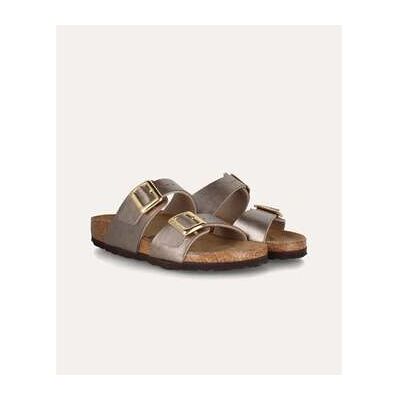 Sandales plates BIRKENSTOCK sydney cushion buckle Gris 36,37,38,39,40,41 Dames Sandales plates BIRKENSTOCK sydney cushion buckle Gris 36,37,38,39,40,41 Dames