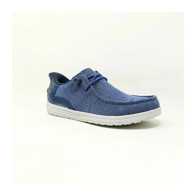 Mocassins Skechers BASKET MELSON DENIM Bleu 42,43,44,46 Heren Mocassins Skechers BASKET MELSON DENIM Bleu 42,43,44,46 Heren