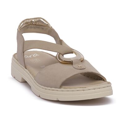 Sandales plates Ara GAUCHO Beige 38,39,40,41 Dames Sandales plates Ara GAUCHO Beige 38,39,40,41 Dames